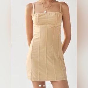 UO Bari Corset Mini Dress M